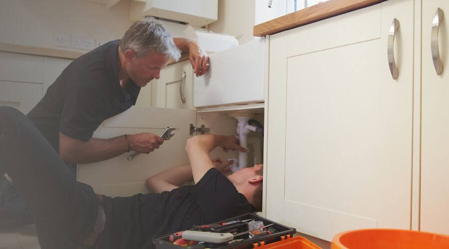 Professional burst pipe repair services in McCaysville, GA